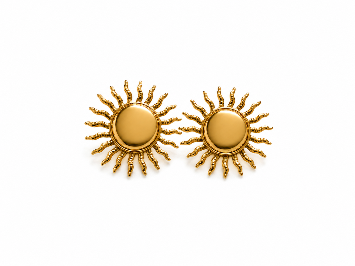 Boucles d'oreilles Soleil